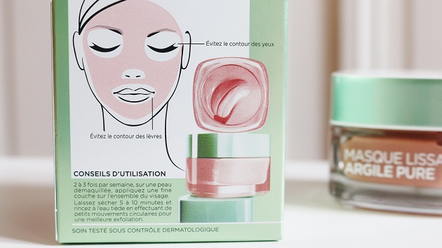 masque anti imperfection l'oreal